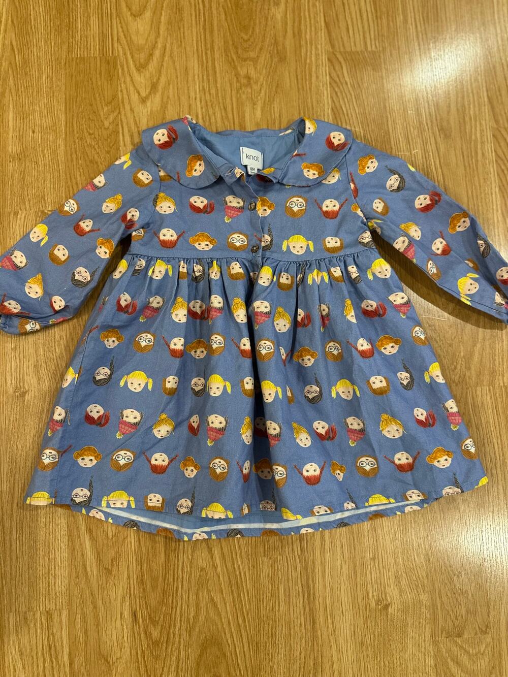 Knot Whimsical Girls Dress, Size 18months